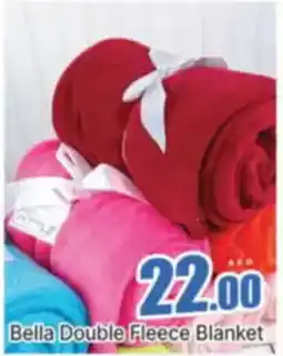 Al Madina Bella double fleece blanket offer