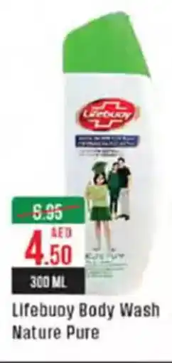 West Zone Supermarket Lifebuoy Body Wash Nature Pure offer