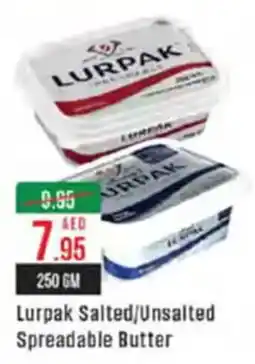 West Zone Supermarket Lurpak Salted / Unsalted Spreadable Butter offer