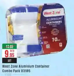 West Zone Supermarket West Zone Aluminium Container offer