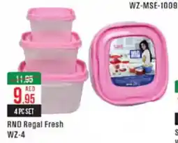 West Zone Supermarket RND Regal Fresh WZ-4 offer