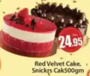 Al Madina Red Velvet Cake, Snickts Cak offer