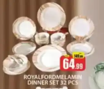 Al Madina Royalfordmelamin dinner set offer