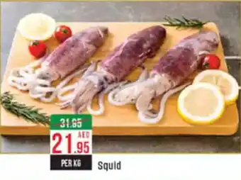 West Zone Supermarket Squid offer