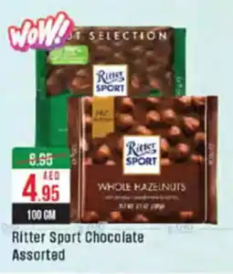 West Zone Supermarket Ritter sport chocolate offer