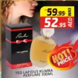 Al Madina Ted lapidus rumba perfume offer