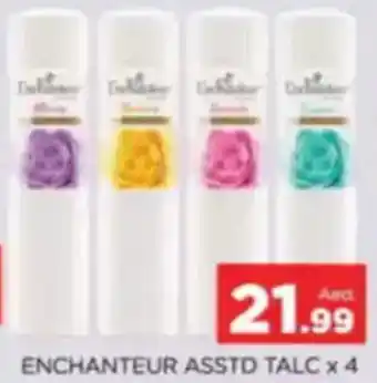 Al Madina Enchanteur Asstd Talc offer