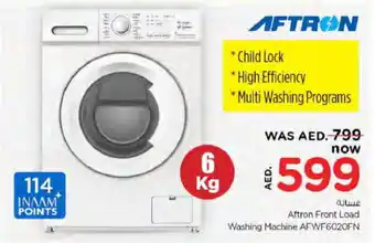 Nesto AFTRON Washer / Dryer offer