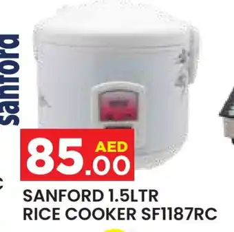 Baniyas Spike Hypermarket SANFORD Rice Cooker offer