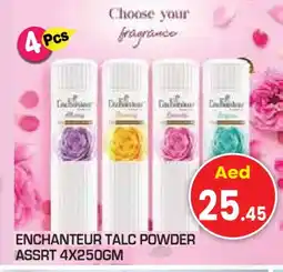 Baniyas Spike Hypermarket Enchanteur Talcum Powder offer