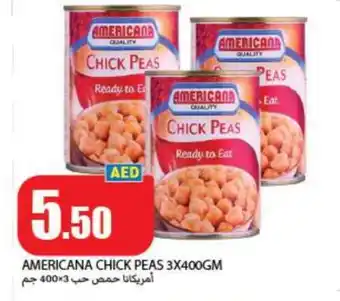 Rawabi Market AMERICANA Chick Peas offer