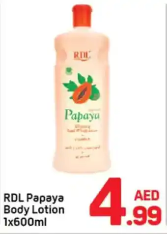 Day To Day RDL Papaya Body Lotion offer