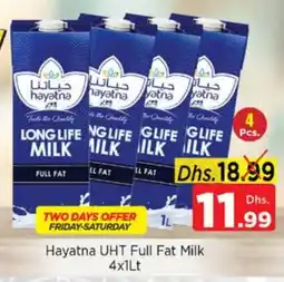 Nesto HAYATNA Long Life / UHT Milk offer