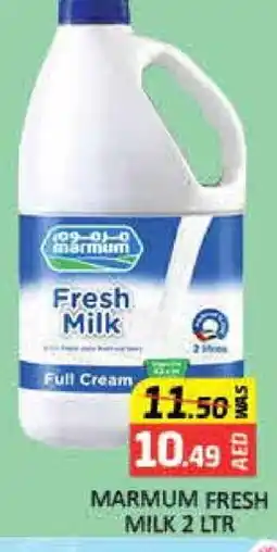 Mango Hypermarket LLC MARMUM Fresh Milk offer