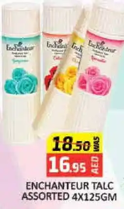 Mango Hypermarket LLC Enchanteur Talcum Powder offer