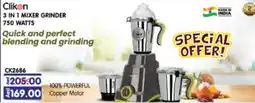 Al Madina Hypermarket CLIKON Mixer / Grinder offer