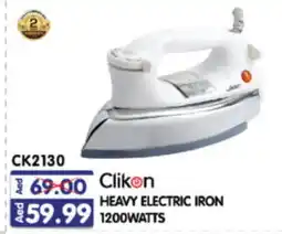 Al Madina Hypermarket CLIKON Ironbox offer