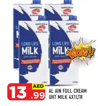 Baniyas Spike Hypermarket AL AIN Full Cream Milk offer