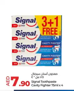 Lulu Hypermarket SIGNAL Toothpaste offer