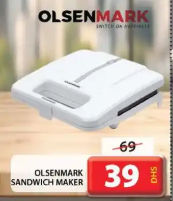 Grand Hyper Market OLSENMARK Sandwich Maker offer