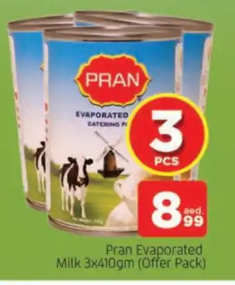 Al Madina PRAN Evaporated Milk offer