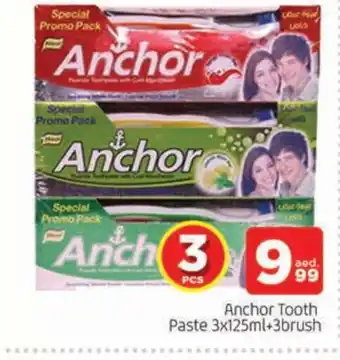 Al Madina ANCHOR Toothpaste offer