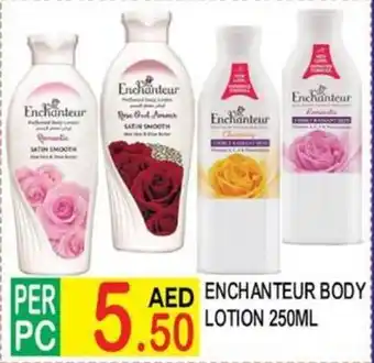 Dream Land Center Enchanteur Body Lotion offer