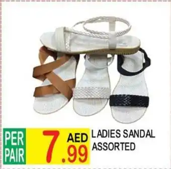Dream Land Center Ladies sandal assorted offer