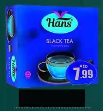 Amber Hans black tea 100 bags offer