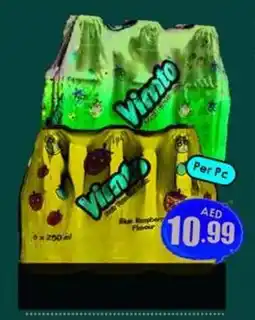 Amber Vimto flavored drink offer