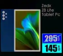 Amber Zedx Z8 Lite Tablet Pc offer