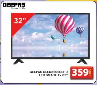 Grand Hyper Market GEEPAS Smart TV offer