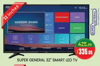 Al Madina SUPER GENERAL Smart TV offer