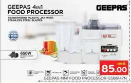 Al Madina GEEPAS Food Processor offer