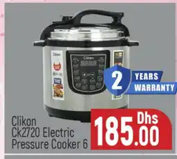 Al Madina CLIKON Electric Pressure Cooker offer