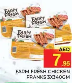 Pasons FARM FRESH Chicken Franks offer