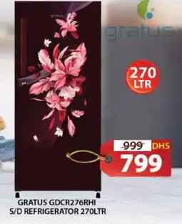 Grand Hyper Market GRATUS Refrigerator offer