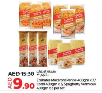 Lulu Hypermarket EMIRATES Macaroni offer