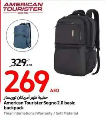 Carrefour American Tourister Segno 2.0 basic backpack offer