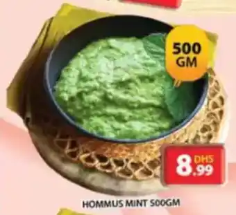 Grand Mall Sharjah Hommus Mint offer