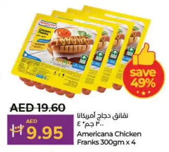 Lulu Hypermarket AMERICANA Chicken Sausage offer