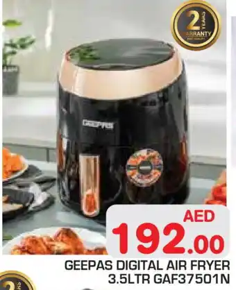 Baniyas Spike Hypermarket GEEPAS Air Fryer offer