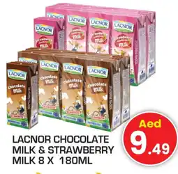 Baniyas Spike Hypermarket LACNOR Flavoured Milk offer