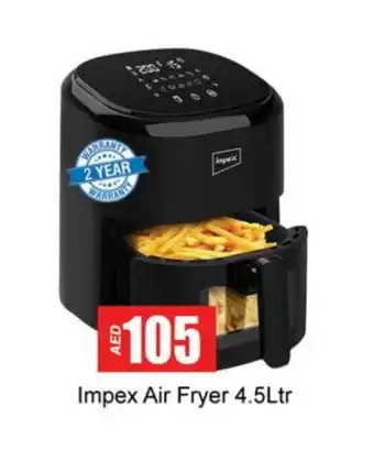 Gulf Hypermarket IMPEX Air Fryer offer