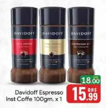 Mango Hypermarket LLC DAVIDOFF Coffee offer