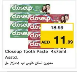 Nesto CLOSE UP Toothpaste offer