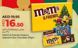 Lulu Hypermarket M&M'S & Friends Medium Selection Box Chocolate offer