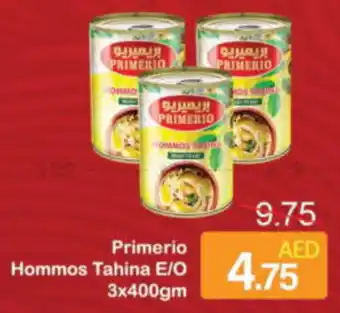 RAK Coop Primerio Hommos Tahina E/O offer