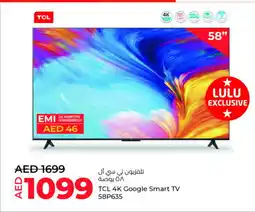 Lulu Hypermarket TCL Smart TV offer