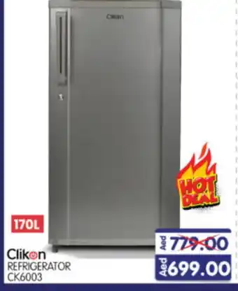 Al Madina Hypermarket CLIKON Refrigerator offer